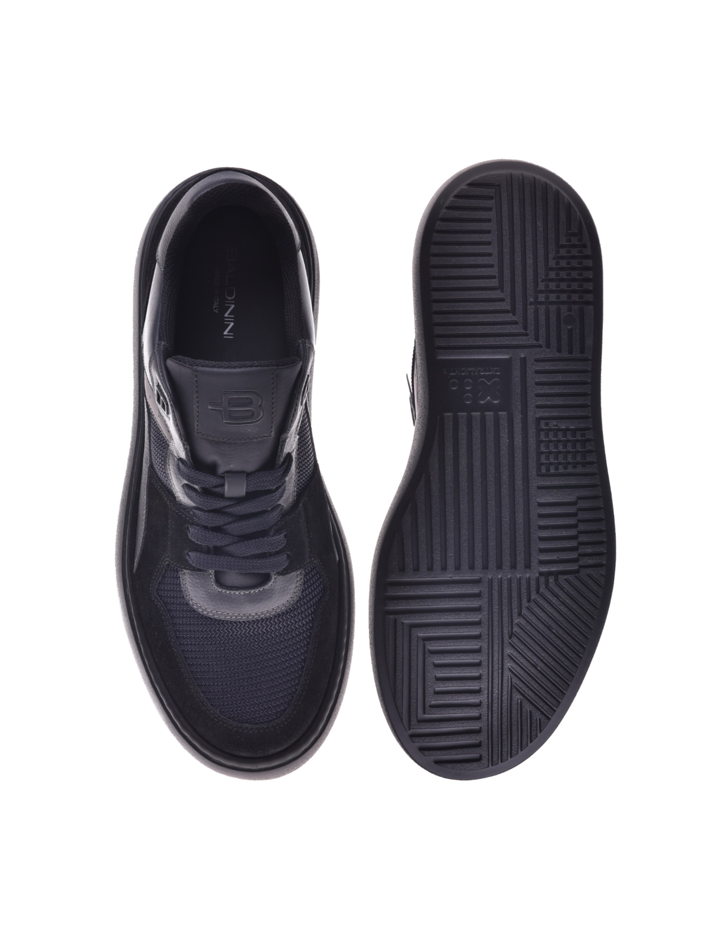 BALDININI | Midnight blue Men's Sneakers | YOOX